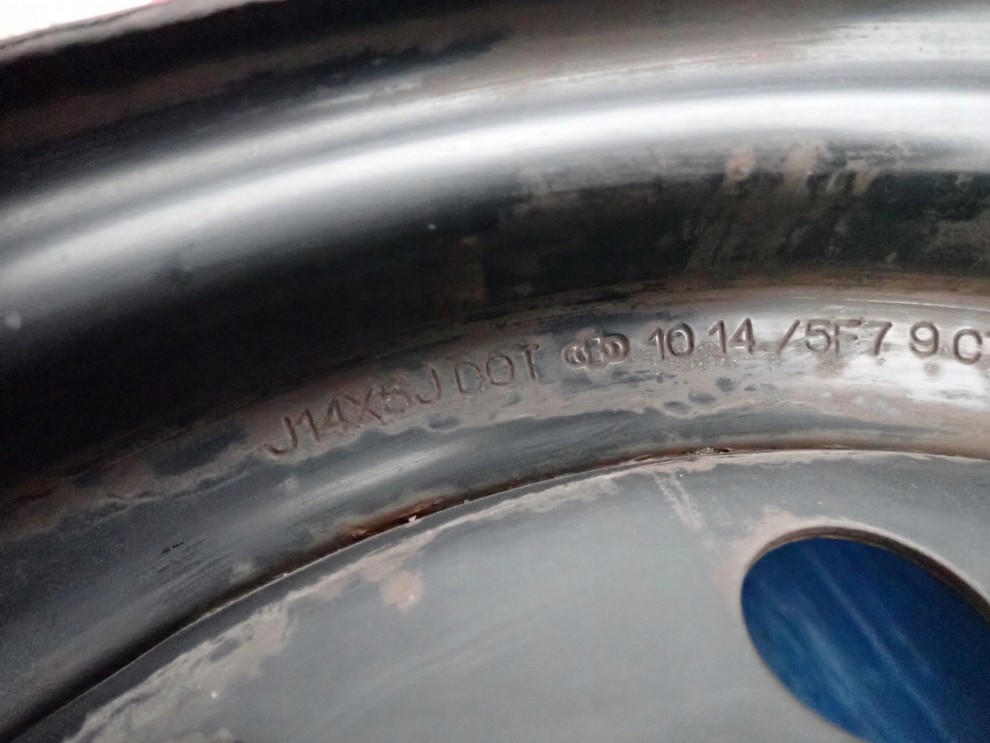 SUZUKI CELERIO 08- FELGA STALOWA 14x5J 4x100 3/4