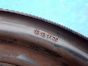 SUZUKI CELERIO 08- FELGA STALOWA 14x5J 4x100 2/4 MINIATURA