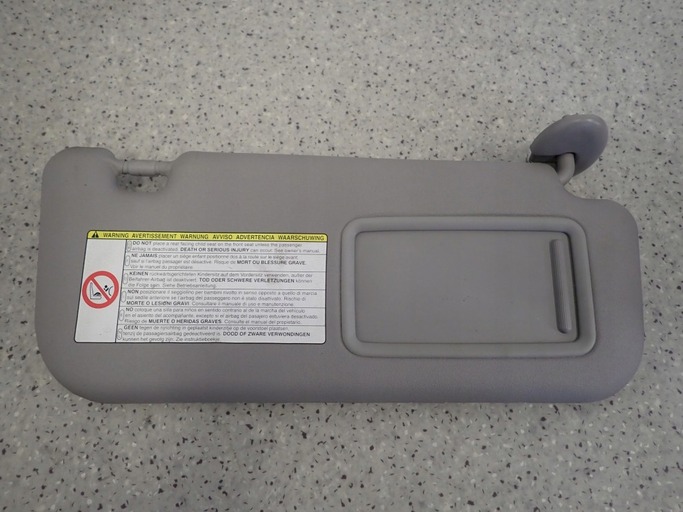 TOYOTA YARIS II 06-11 DASZEK PRZECIWSŁONECZNY PRAWY 1/4
