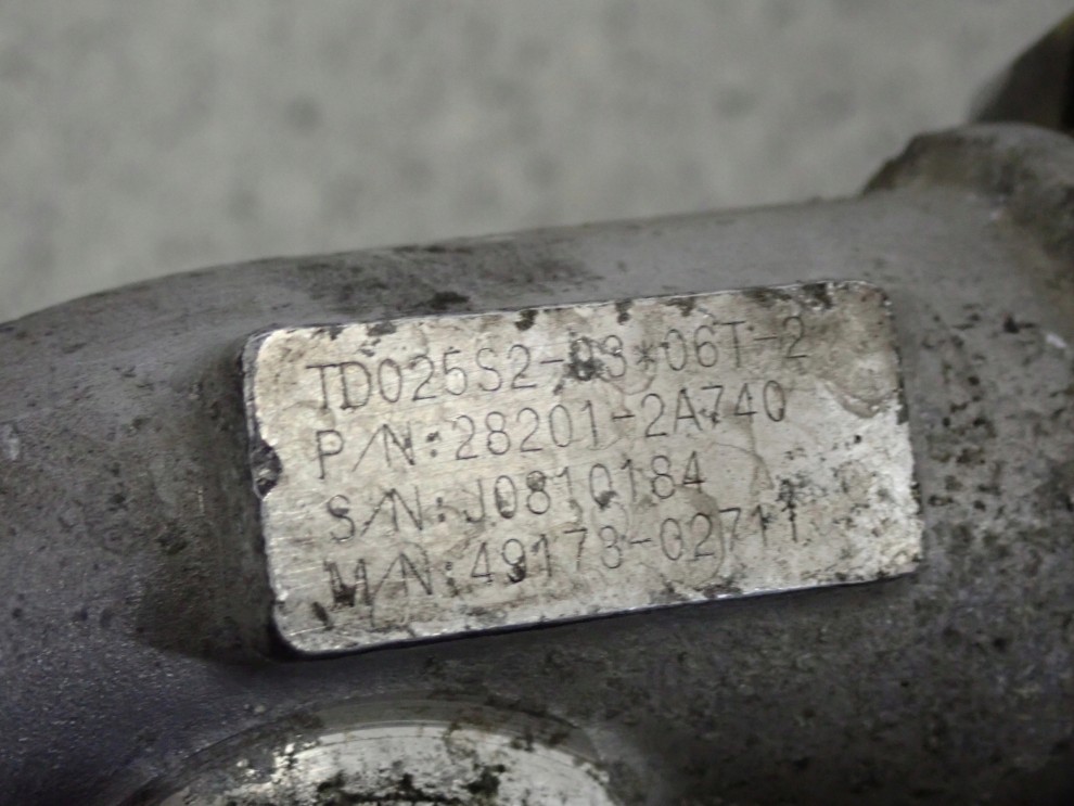 HYUNDAI i30 KIA CEED 06-12 1.6 CRDI TURBINA SPRĘŻARKA 6/7