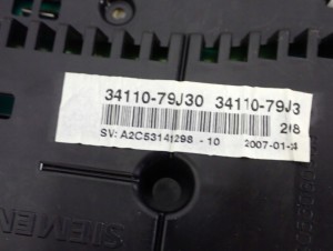 SUZUKI SX4 06-09 M16A 1.6 ZEGARY LICZNIK AUTOMAT 7/7 MINIATURA