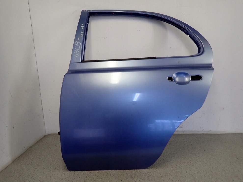 NISSAN MICRA K12 03-10 5d DRZWI TYLNE LEWE T12 1/14