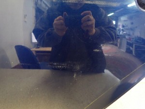 TOYOTA YARIS I 99- JP 5d DRZWI TYLNE LEWE 5/16 MINIATURA