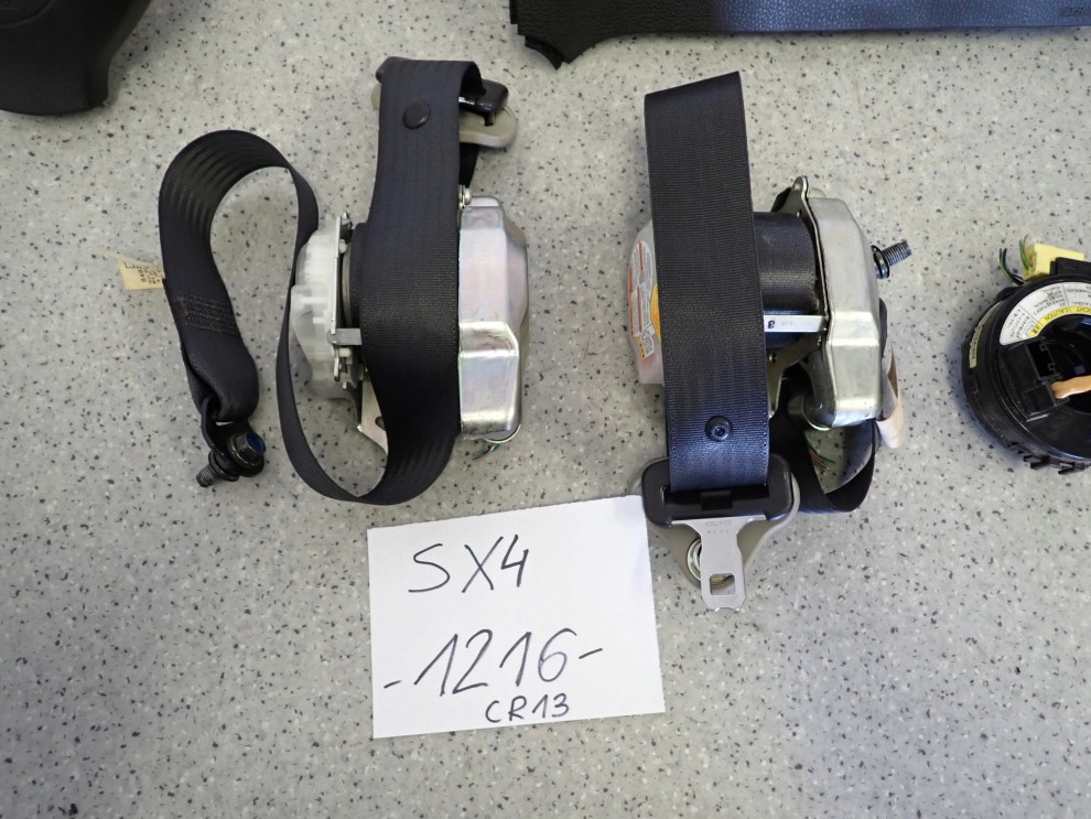 SUZUKI SX4 06-13 PODUSZKI POWIETRZNE SRSY ZESTAW KOMPLET 6/10