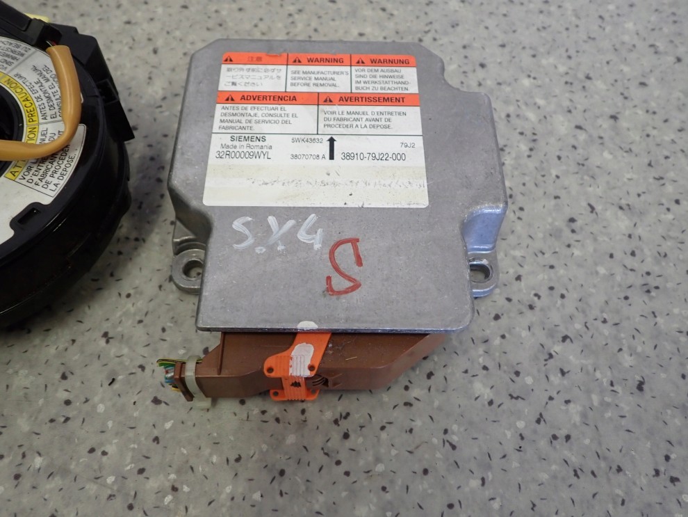 SUZUKI SX4 06-13 PODUSZKI POWIETRZNE SRSY ZESTAW KOMPLET 8/10