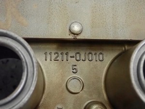 TOYOTA YARIS FR 03-05 2S 1.3i POKRYWA ZAWORÓW 7/7 MINIATURA