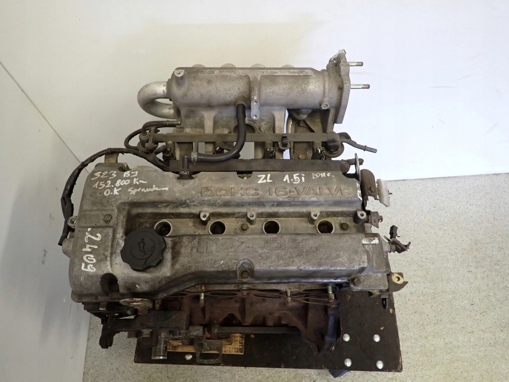 MAZDA 323 BJ 98-01 1,5 i SILNIK BENZYNA MOTOR ZL 152 800 Km 7/7