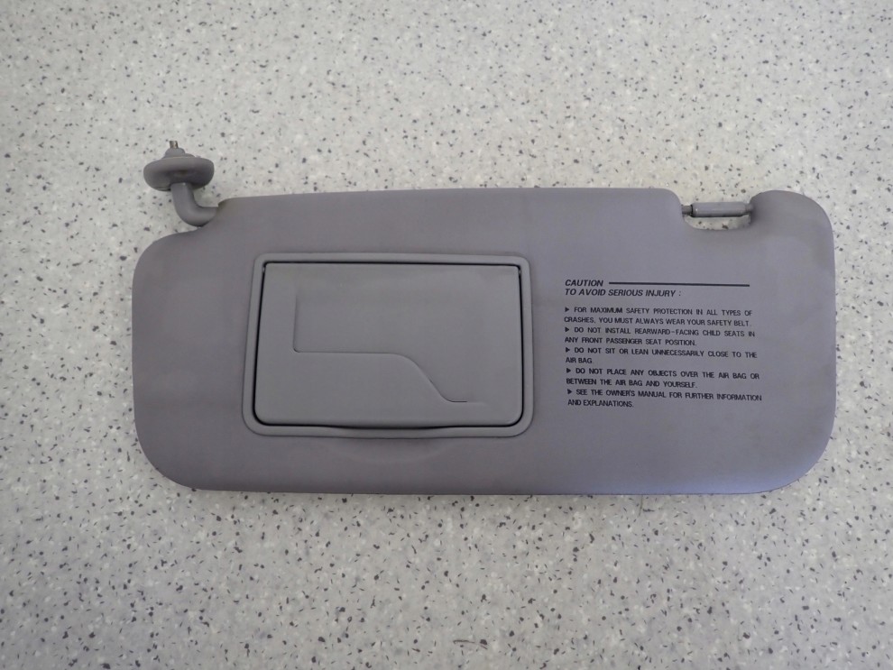 HYUNDAI GETZ 02-10 DASZEK PRZECIWSŁONECZNY LEWY 1/5