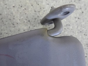 HYUNDAI GETZ 02-10 DASZEK PRZECIWSŁONECZNY LEWY 4/5 MINIATURA