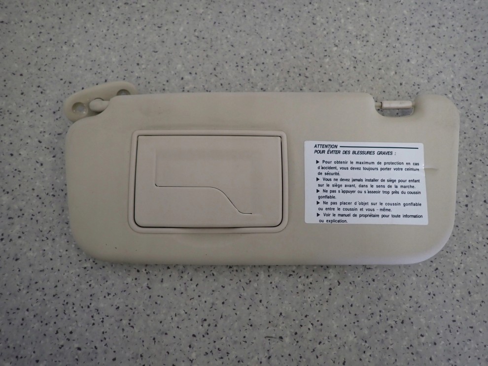 HYUNDAI GETZ 02-10 DASZEK PRZECIWSŁONECZNY LEWY 1/6