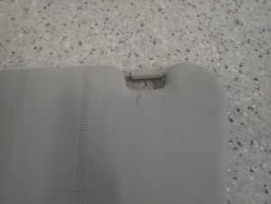 SUZUKI SWIFT 05-09 DASZEK PRZECIWSŁONECZNY LEWY 6/12 MINIATURA