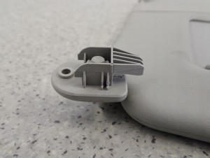 SUZUKI SWIFT 05-09 DASZEK PRZECIWSŁONECZNY LEWY 8/12 MINIATURA