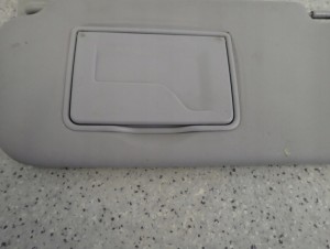 HYUNDAI GETZ 02-10 DASZEK PRZECIWSŁONECZNY LEWY 3/14 MINIATURA