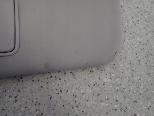 HYUNDAI GETZ 02-10 DASZEK PRZECIWSŁONECZNY LEWY 4/14 MINIATURA