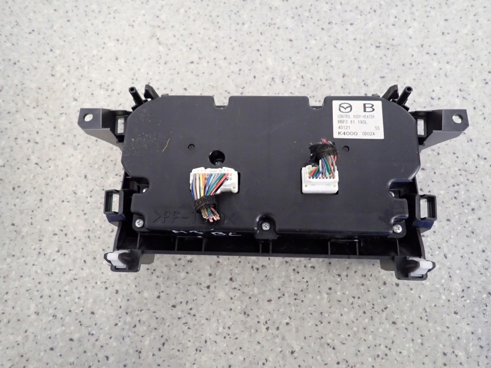 MAZDA 3 MAZDA3 BL 08- PANEL STEROWANIA NAWIEWEM AUTOMAT 5/7