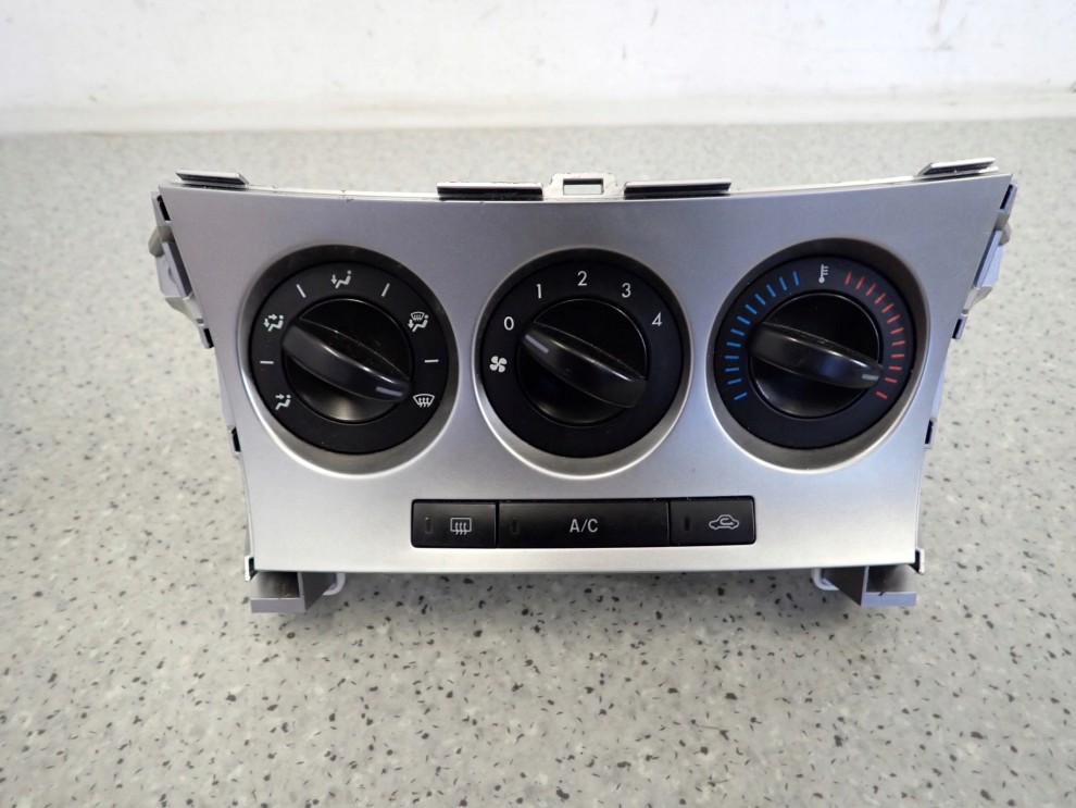 MAZDA 3 MAZDA3 BL 08- PANEL STEROWANIA NAWIEWEM MANUAL 1/8