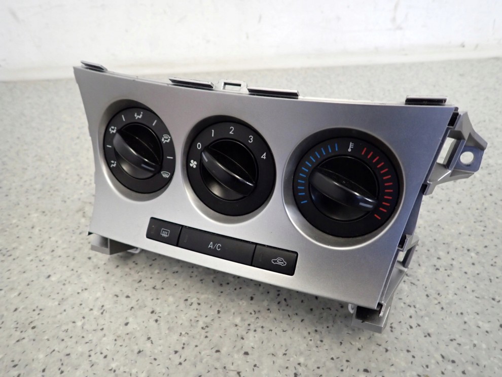 MAZDA 3 MAZDA3 BL 08- PANEL STEROWANIA NAWIEWEM MANUAL 3/8