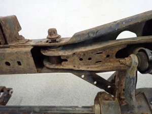 MAZDA 3 MAZDA3 BL 08- BELKA ZAWIESZENIA TYŁ TYLNA 9/10 MINIATURA