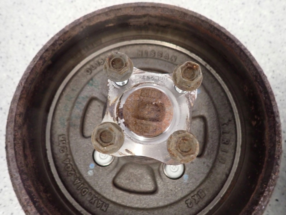 NISSAN MICRA K13 10- BĘBEN HAMULCOWY KORONKA MAGNETYCZNA CZOP 7/7