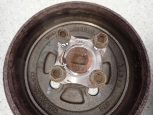 NISSAN MICRA K13 10- BĘBEN HAMULCOWY KORONKA MAGNETYCZNA CZOP 7/7 MINIATURA