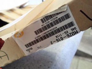 HONDA ACCORD V 95-98 BŁOTNIK PRZEDNI LEWY 12/12 MINIATURA