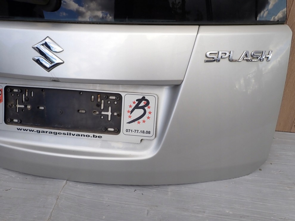 SUZUKI SPLASH 08-14 KLAPA TYLNA BAGAŻNIKA ZCC 6/14