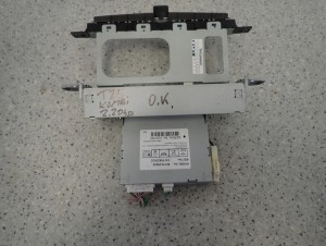 TOYOTA AVENSIS T25 02- WYŚWIETLACZ PANEL KRATKI NAWIEWU 4/7 MINIATURA