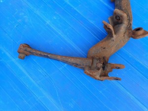 TOYOTA AVENSIS T25 03-07 WAHACZ TYLNY PRAWY WZDŁUŻNY 2/6 MINIATURA