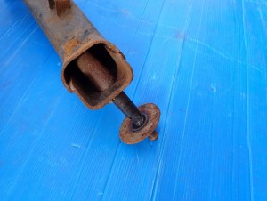 TOYOTA AVENSIS T25 03-07 WAHACZ TYLNY PRAWY WZDŁUŻNY 6/6 MINIATURA