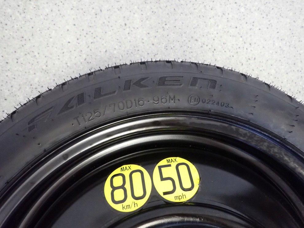 TOYOTA MITSUBISHI KOŁO DOJAZDOWE DOJAZDÓWKA 16 125/70 5x100 ORYGINAŁ 6/12