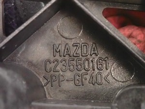 MAZDA5 MAZDA 5 05-10 LISTWA POD REFLEKTOR LEWA ŚLIZG LEWY 5/6 MINIATURA