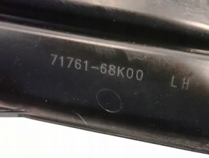 SUZUKI ALTO 09-14 ZAŚLEPKA KRATKA HALOGENU LEWEGO 4/4 MINIATURA