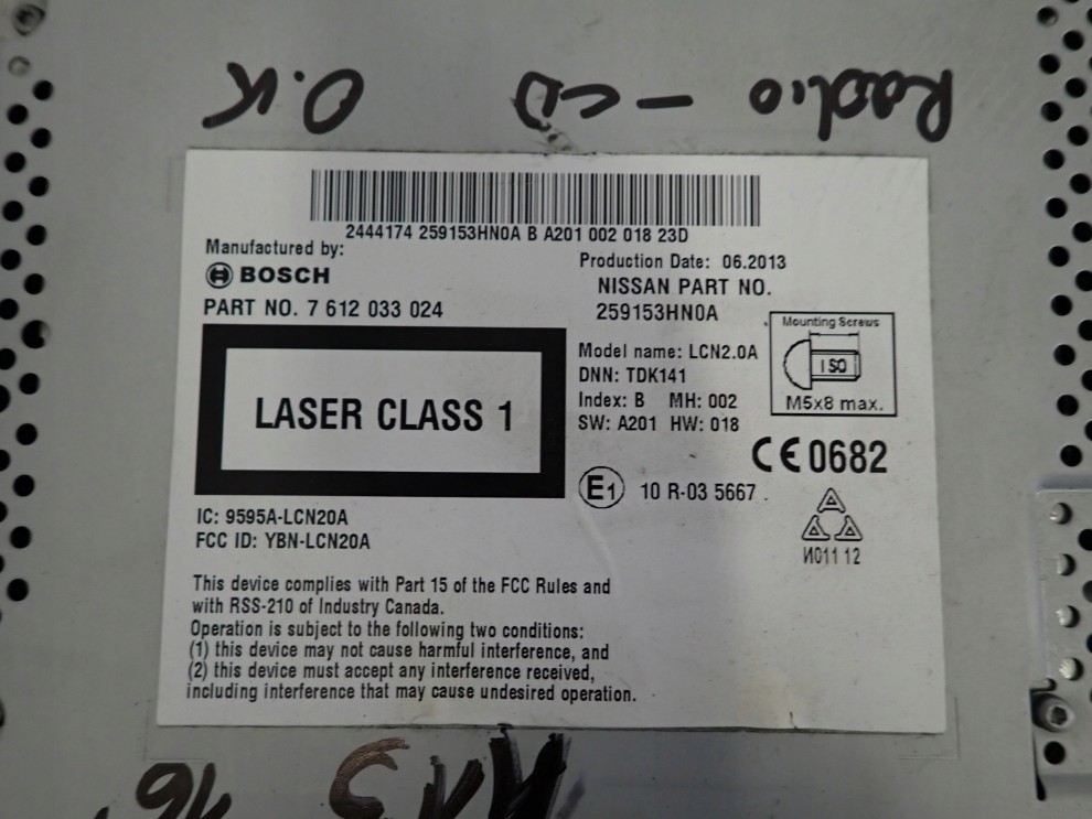 NISSAN MICRA K13 LIFT 13- RADIO FABRYCZNE NAWIGACJA 3/7