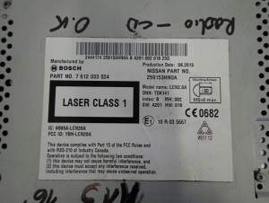 NISSAN MICRA K13 LIFT 13- RADIO FABRYCZNE NAWIGACJA 3/7 MINIATURA