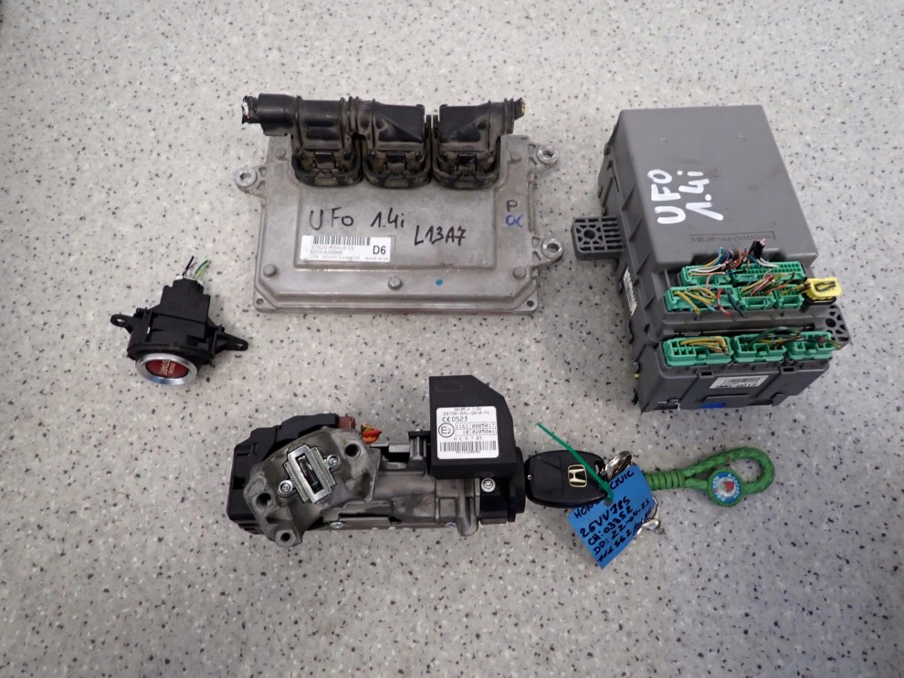 HONDA CIVIC UFO VIII 1.4 06-11 ZESTAW STARTOWY KOMPUTER STACYJKA 1/6