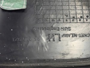 CHEVROLET AVEO T300 11- OKULAR OSŁONA LISTWA LEWA LAMPY PRZÓD 5/5 MINIATURA