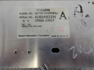 NISSAN PRIMERA P12 02-07 WYŚWIETLACZ 4/7 MINIATURA