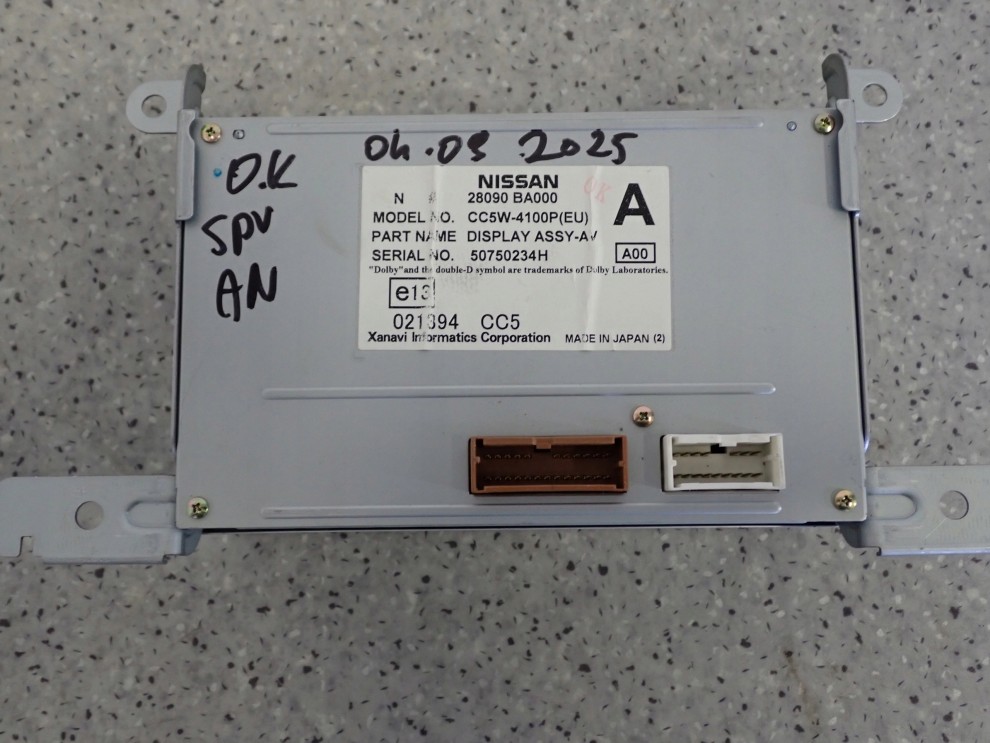 NISSAN PRIMERA P12 02-07 WYŚWIETLACZ 3/3