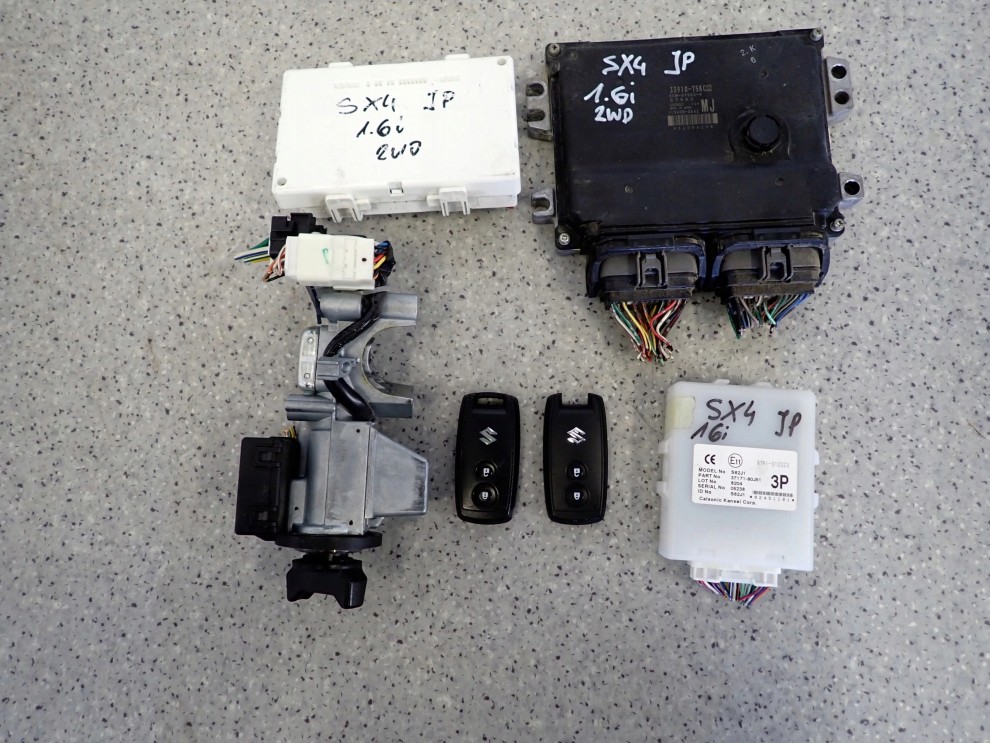 SUZUKI SX4 06-12 1.6i JP ZESTAW STARTOWY KOMPUTER STACYJKA 33910-75KC2 2/4