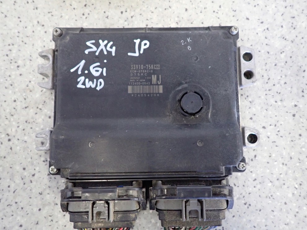 SUZUKI SX4 06-12 1.6i JP ZESTAW STARTOWY KOMPUTER STACYJKA 33910-75KC2 4/4