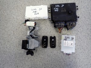 SUZUKI SX4 06-12 1.6i JP ZESTAW STARTOWY KOMPUTER STACYJKA 33910-75KC2 2/4 MINIATURA