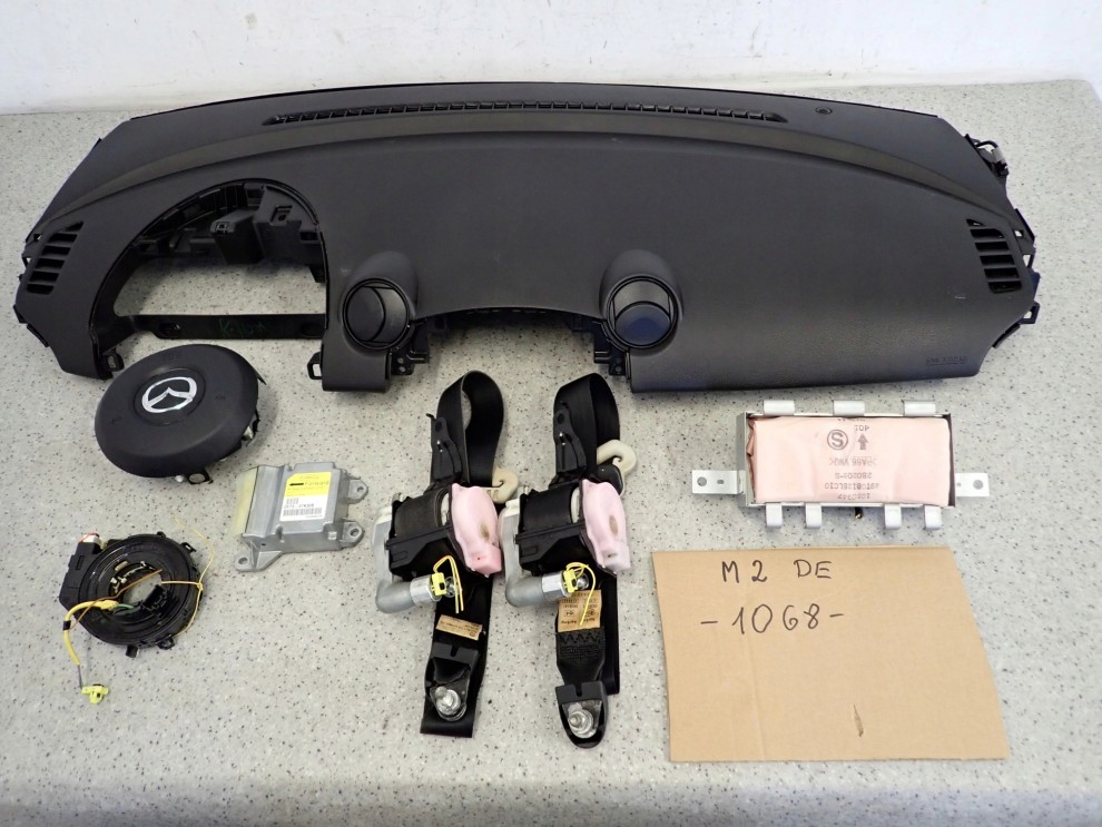 MAZDA2 MAZDA 2 II DE 08- PODUSZKI POWIETRZNE DESKA ROZDZIELCZA EUROPA 1/16