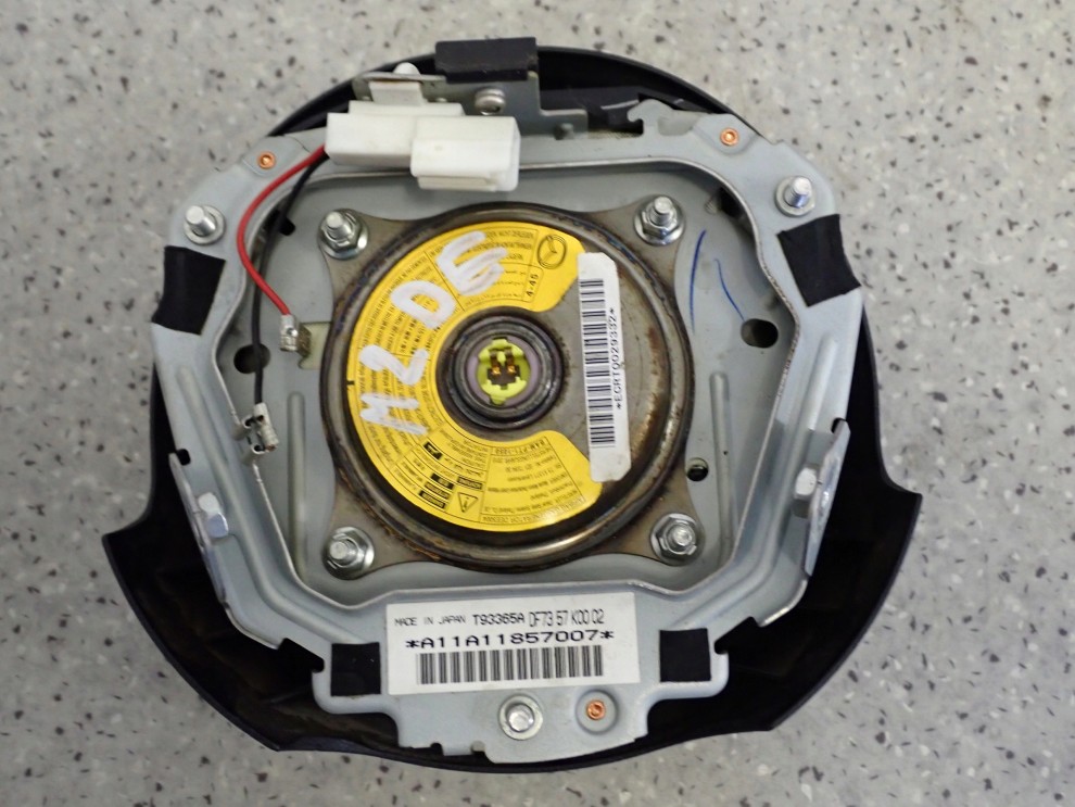 MAZDA2 MAZDA 2 II DE 08- PODUSZKI POWIETRZNE DESKA ROZDZIELCZA EUROPA 5/16