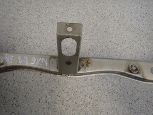 NISSAN ALMERA N16 03-06 BELKA GÓRNA ZDERZAKA PRZEDNIEGO 4/9 MINIATURA