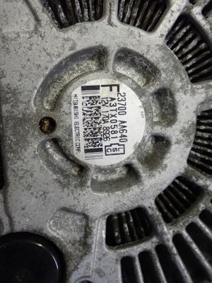 SUBARU FORESTER IMPREZA LEGACY EE20Z 2.0 DIESEL ALTERNATOR 23700-AA640 5/7 MINIATURA