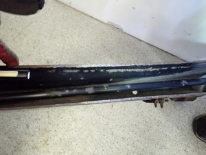 TOYOTA YARIS I 99- BELKA ZAWIESZENIA TYLNEGO GOŁA 14/14 MINIATURA