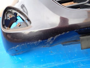 NISSAN MICRA K13 LIFT 13- ZDERZAK PRZEDNI GAB 9/16 MINIATURA