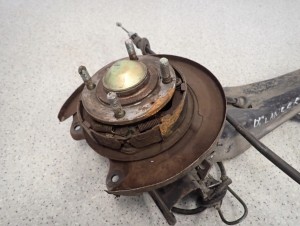 MITSUBISHI LANCER 04-08 ZWROTNICA TYLNA LEWA 2/7 MINIATURA