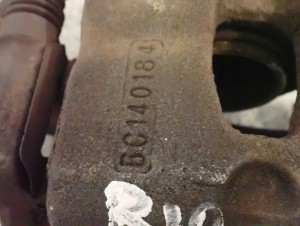 KIA RIO III 11-14 ZACISK HAMULCOWY PRZEDNI LEWY 3/6 MINIATURA