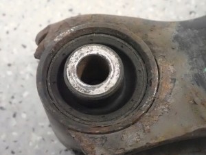 MITSUBISHI LANCER 04-08 WAHACZ TYLNY LEWY 7/8 MINIATURA